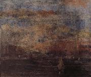 James Ensor After the Storm oil